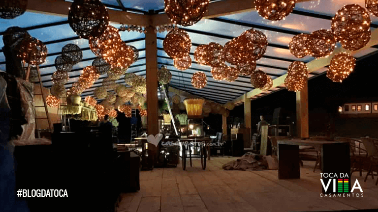 Casamento ao ar livre