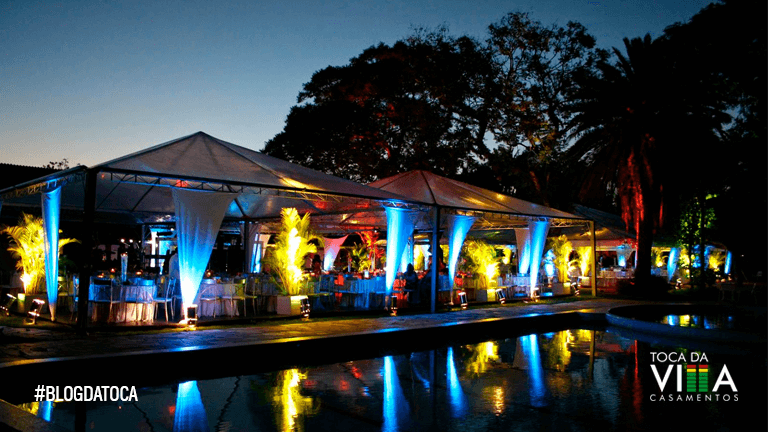 Casamento ao ar livre