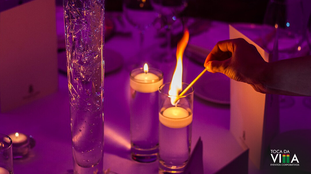 Acessórios mudam a aparência do evento