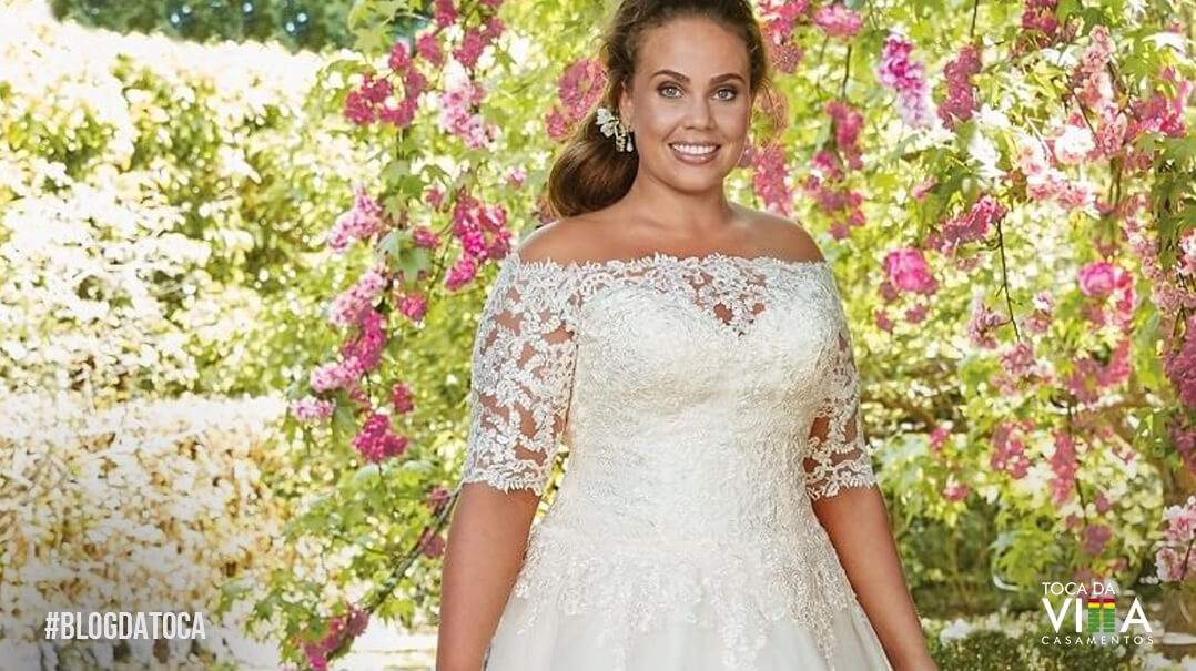 Vestido de Noiva Plus Size