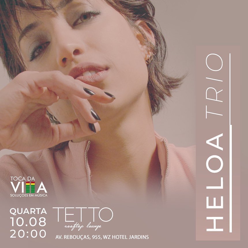 Nos posts de hoje, um pouco do show de Heloa Trio no @tettolounge 🎶 Confira!!